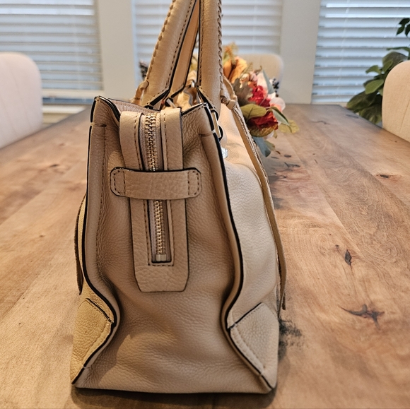 Rebecca Minkoff Regan Satchel Butter Yellow Soft Leather EUC - Picture 5 of 10